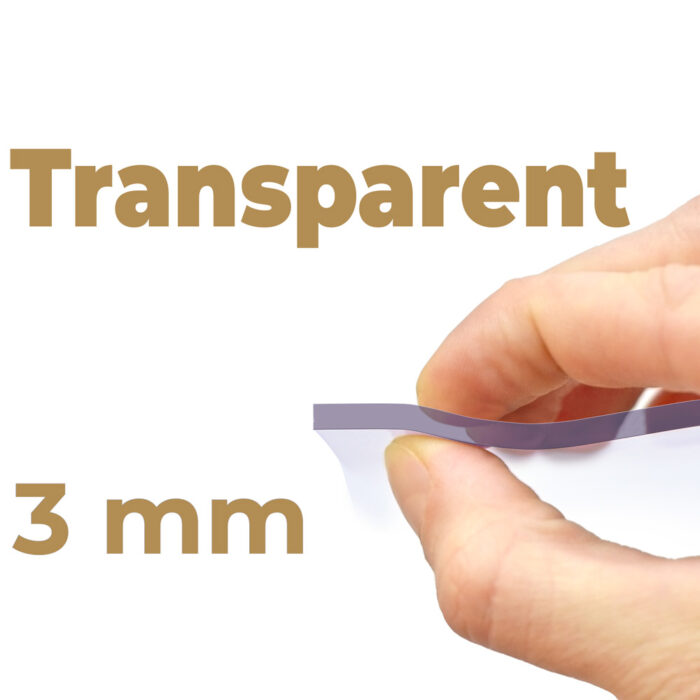 Tischfolie transparent 3mm, tischfolie nach maß, pvc folie transparent 3mm