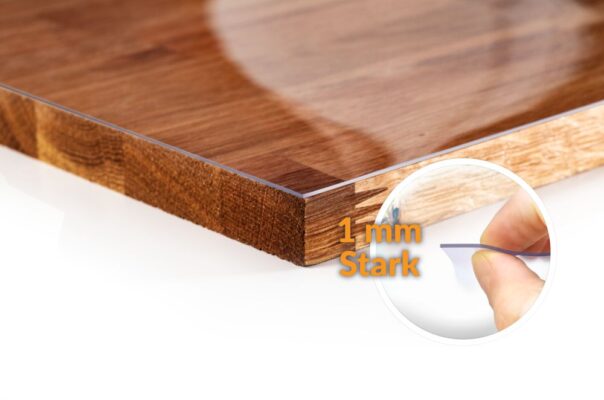 tischfolie transparent 1mm