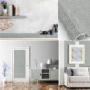 Klebefolie Möbelfolie selbstklebende Folie Dekofolie matt 0,45x2m PVC-frei – Jute Grau