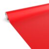 Klebefolie Möbelfolie selbstklebende Folie Dekofolie matt 0,45x2m PVC-frei – Uni Rot Matt
