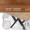 Durchsichtige Tischdecke transparent Tischfolie Klara Tischschutzfolie abwaschbar 0,5mm Stärke