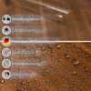 Durchsichtige Tischdecke transparent Tischfolie Klara Tischschutzfolie abwaschbar 0,5mm Stärke