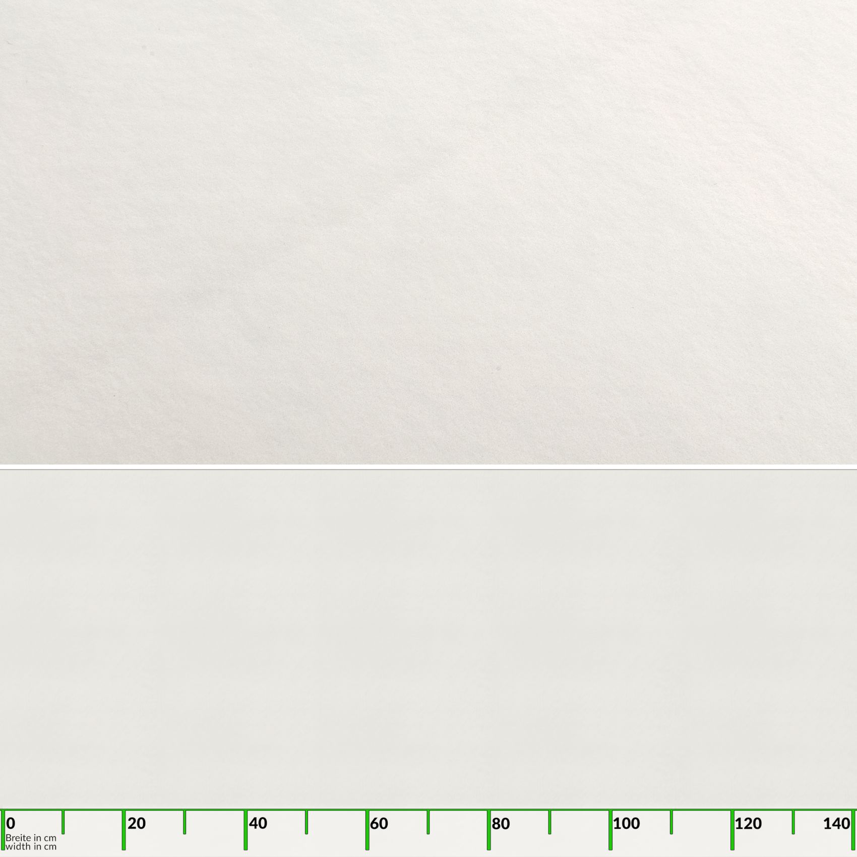 Tischschoner Tischdeckenunterlage Tischmolton Glatt rutschfest 1,5mm Tischpolster Tischunterlage Viesrücken Weiß Meterware – 100x140cm