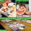 TTPL4672_20-jpg Tischset Platzset Platzdeckchen abwaschbar Tischuntersetzer PVC Placemat hitzebeständig 30x45cm – Rosen