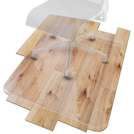 Bürostuhlunterlage transparent Bodenschutzmatte Bürostuhl Bodenschutz in vielen Größen und Formen – Rechteck, 149x300cm