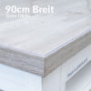 Tischfolie transparent – Tischschutzfolie 1mm 90cm Breite