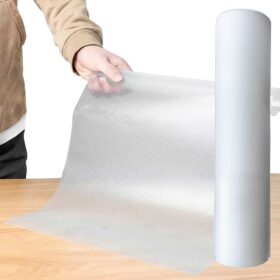 Schubladeneinlage Küche Schubladenmatte Anti-Rutsch Unterlage genoppt transparent - Milchig