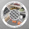 EVASIL-050_40-jpg Schubladenmatte Kühlschrankmatte Schubladeneinlage Meterware Antirutschmatte zuschneidbar 3 Farben