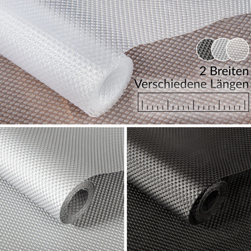 Schubladenmatte Kühlschrankmatte Schubladeneinlage Meterware