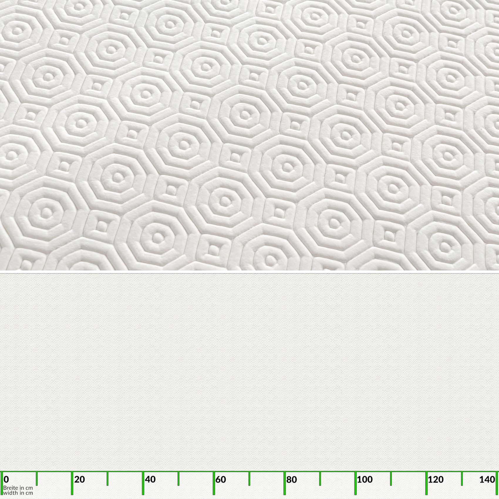 PPTA0022_40 Tischschoner Tischdeckenunterlage Tischmolton 2,2mm Tischpolster Tischunterlage Gemustert rutschfest Vliesrücken Meterware