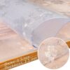 Tischfolie transparente Tischdecke durchsichtig Tischschutzfolie Tischschutz 1,5mm bedruckt Folie Motiv Blumen B-Ware