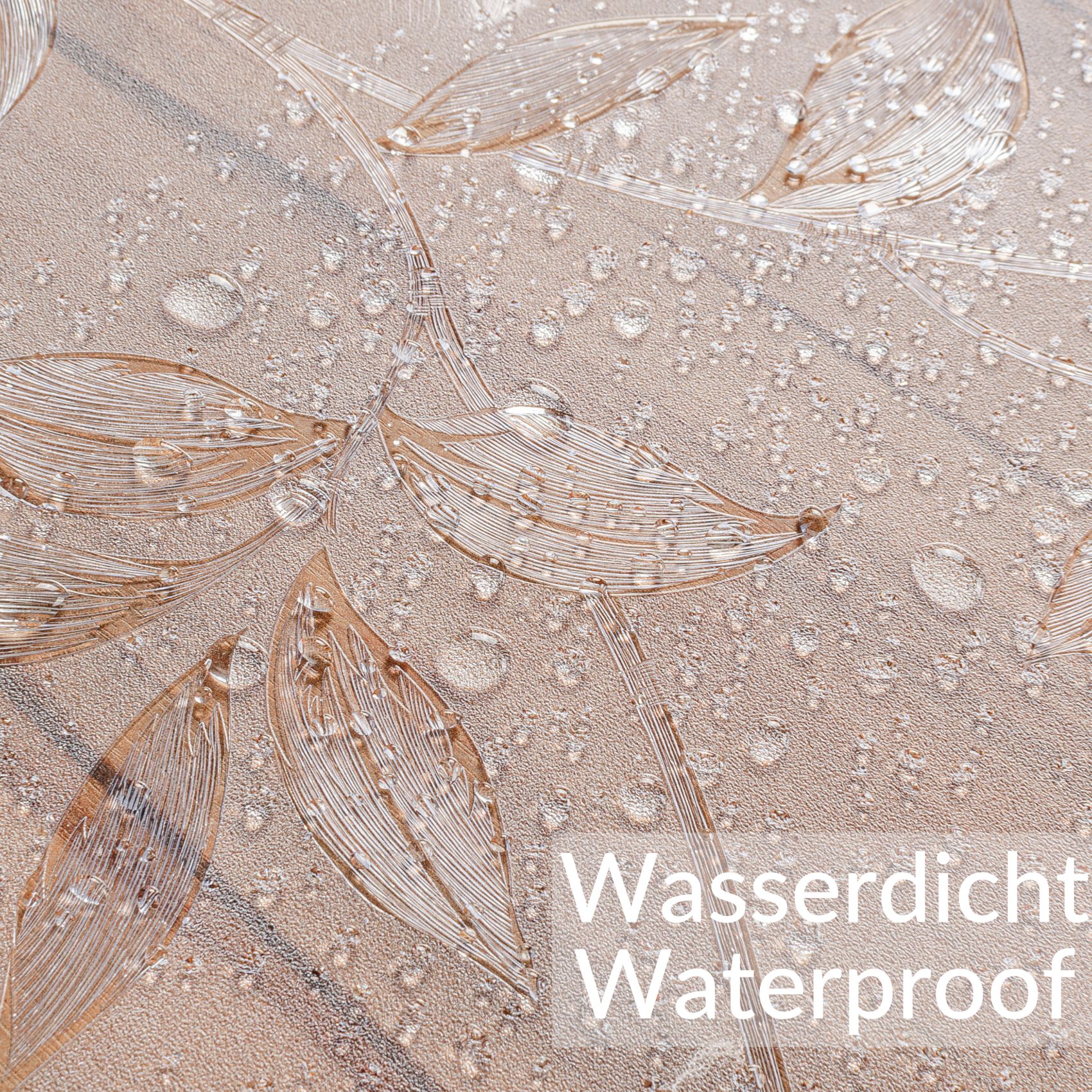 Tischfolie transparente Tischdecke durchsichtig Tischschutzfolie Tischschutz 1,5mm bedruckt Folie mit Motiv B-Ware