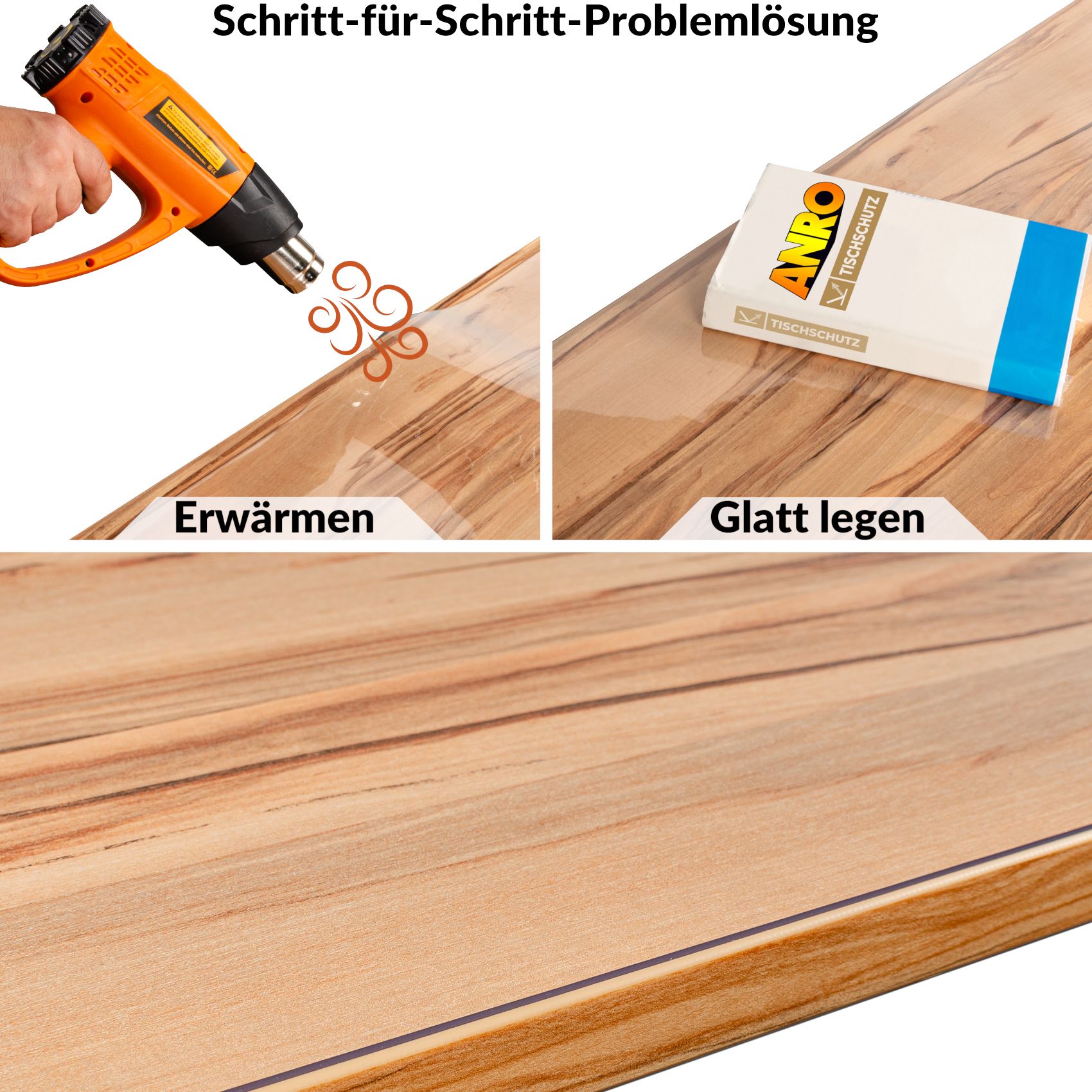 Tischfolie transparent Tischschutzfolie Schutzfolie Tisch Folie 1,5mm glasklar Glasfolie