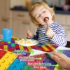 Platzsets Tischset Platzdeckchen abwaschbar Tischuntersetzer PVC hitzebeständig Bunte Bausteine 35x50cm