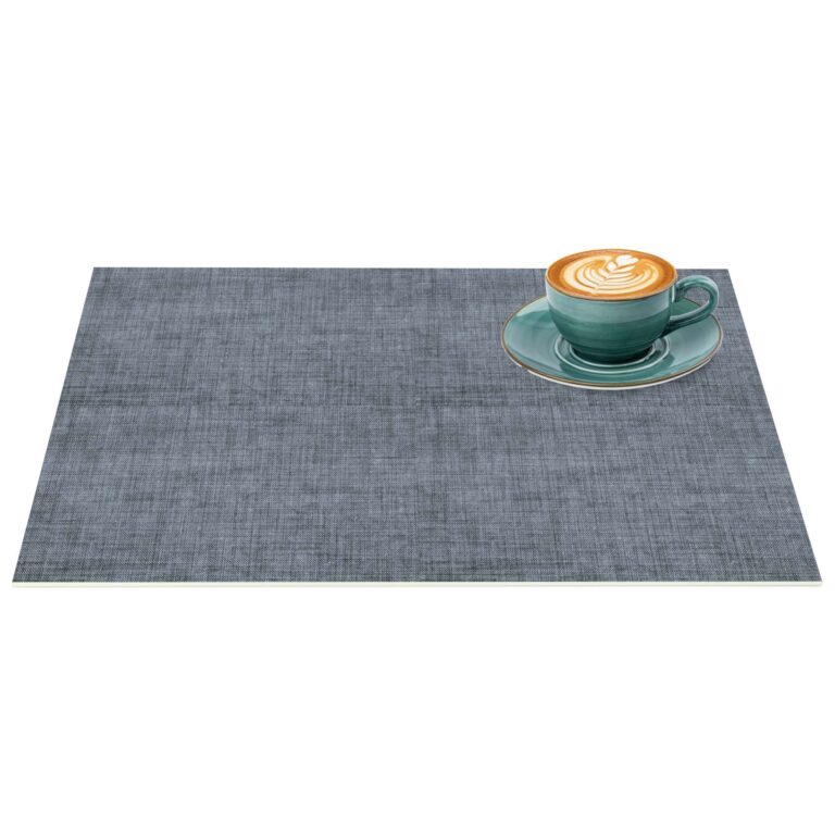 Platzset abwaschbar – Uni Leinen Dark, 30 x 45 cm