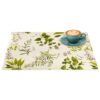Platzsets Tischset Platzdeckchen abwaschbar Tischuntersetzer PVC hitzebeständig Botanica 35x50cm