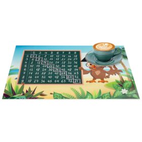 Qualitäts-Tischsets aus PVC – Robust und Pflegeleicht | Einmaleins 35x50cm