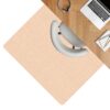 Bürostuhlunterlage Bodenschutzmatte Teppich Schreibtischstuhl Unterlage selbsthaftend NEMESIS Creme