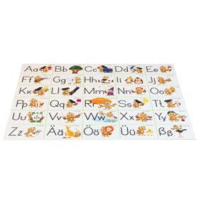 Qualitäts-Tischsets aus PVC – Robust und Pflegeleicht | Alphabet 35x50cm