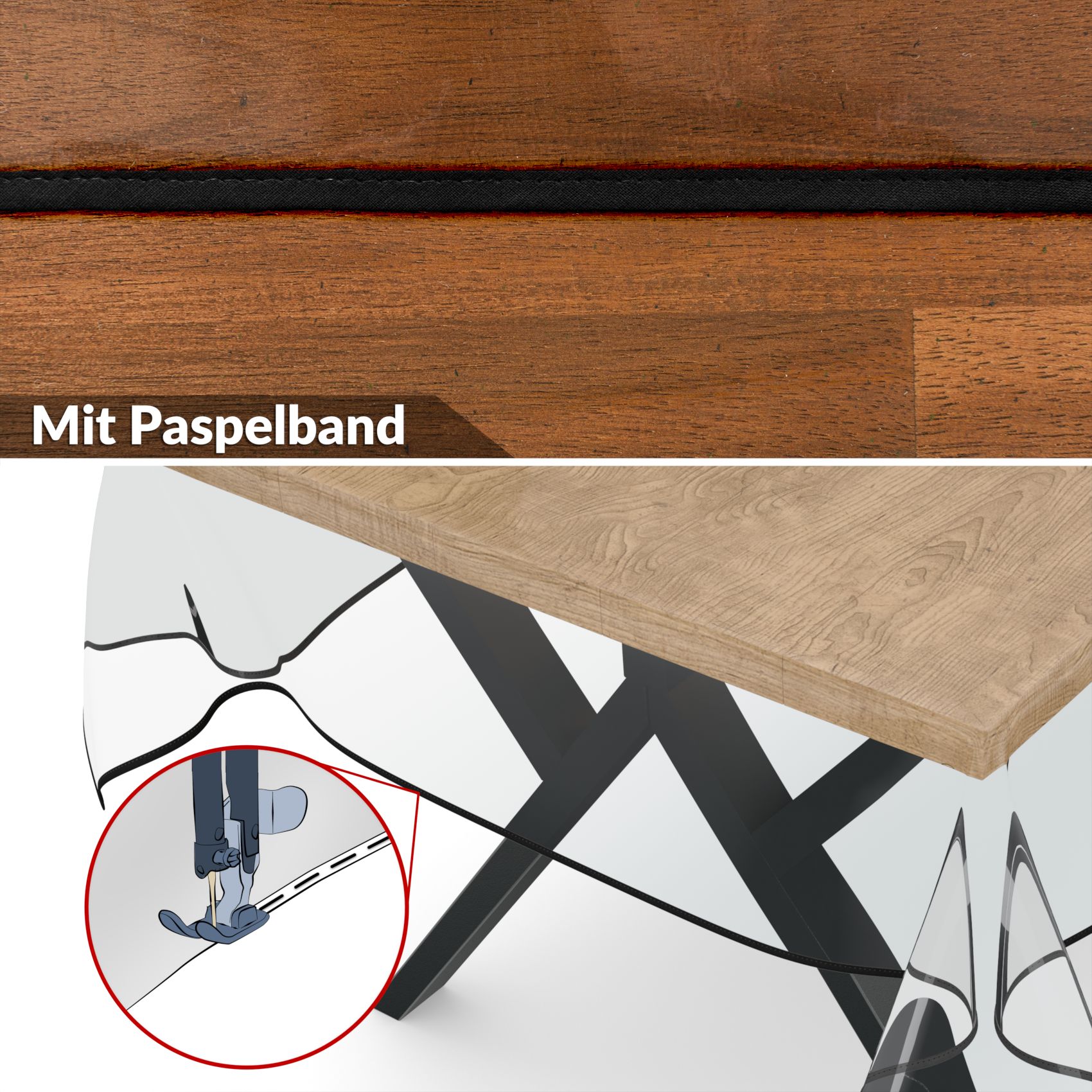 Durchsichtige Tischdecke transparent Tischfolie Tischschutzfolie Schutzfolie 140cm Breite