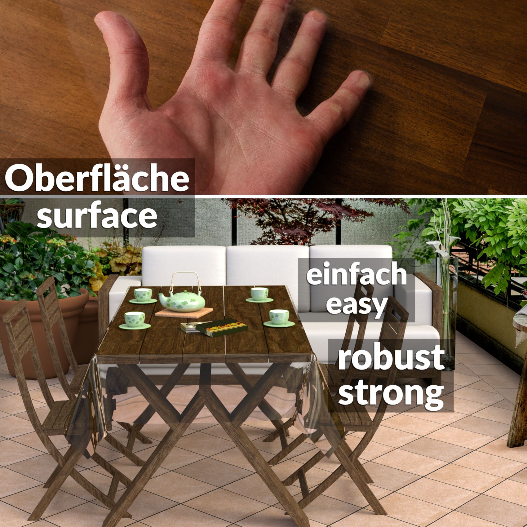 Durchsichtige Tischdecke transparent Tischfolie Tischschutzfolie Schutzfolie 140cm Breite