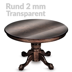Tischfolie rund 2mm