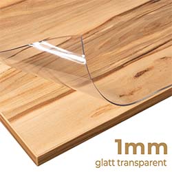 Tischfolie 1mm Transparent
