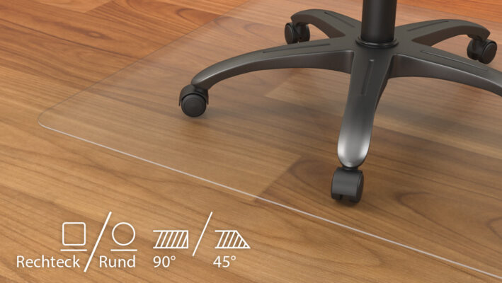 Bodenschutzmatte transparent