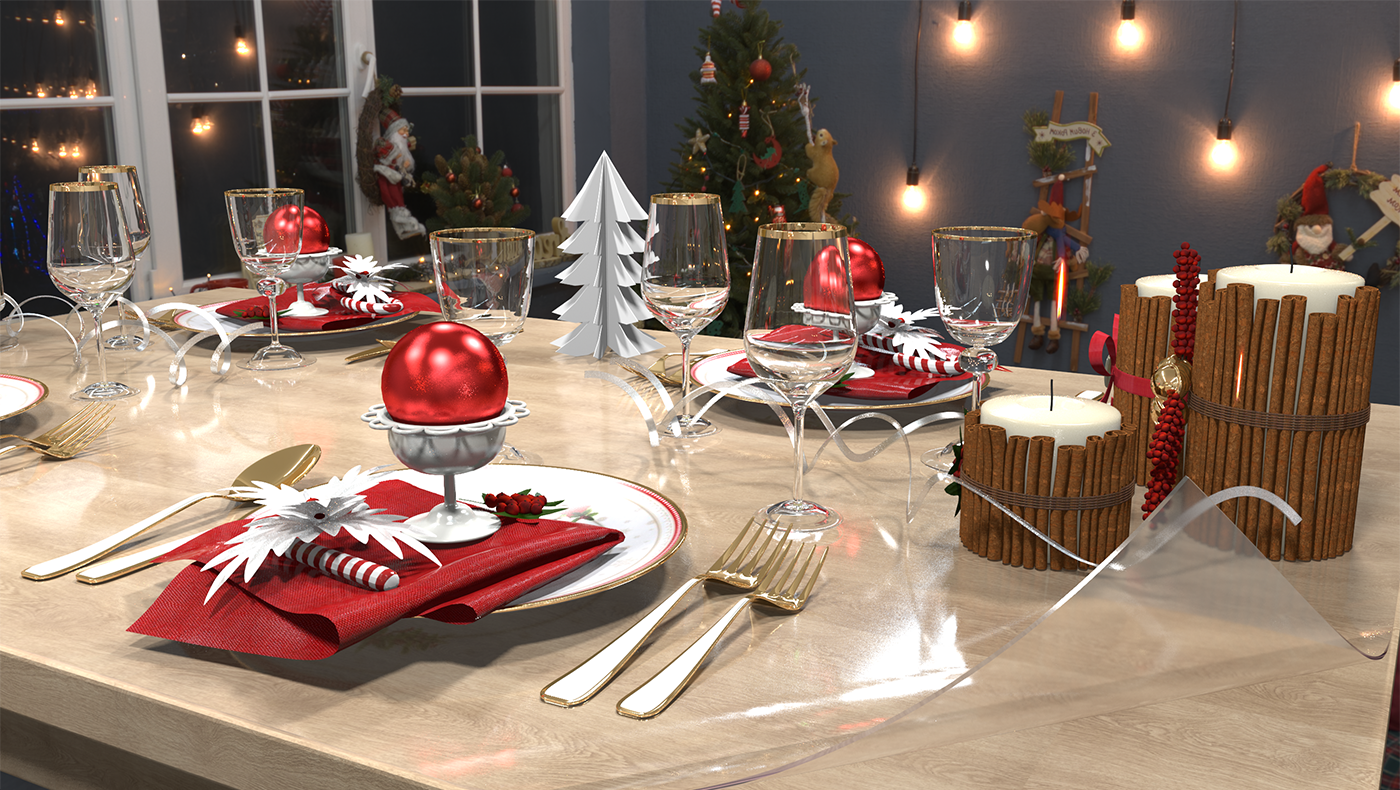 Tischfolie Platzdeckchen