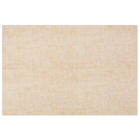 Tischset Platzset Platzdeckchen abwaschbar Tischuntersetzer PVC hitzebeständig Leinen Beige 30x45cm