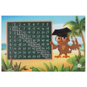 Qualitäts-Tischsets aus PVC – Robust und Pflegeleicht | Einmaleins 35x50cm