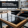 JEDI_SCHW_60 Werkbankauflage nach Maß Werkbank Schutzauflage PVC Schwarz 3mm